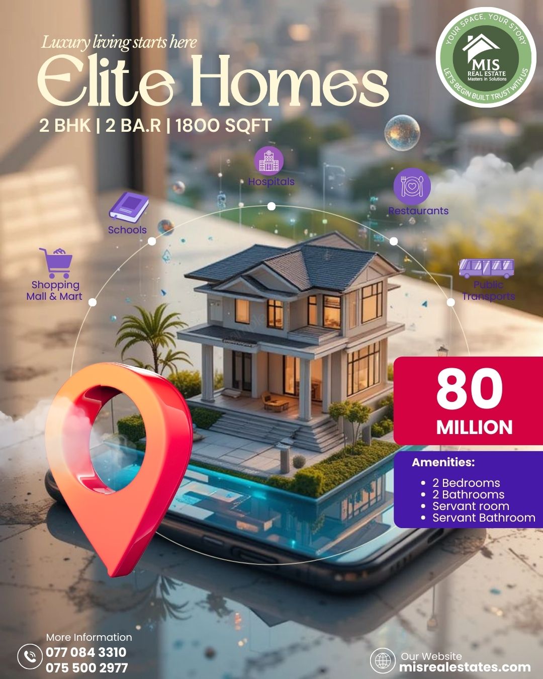 Red-and-Blue-Real-Estate-Ad-Instagram-Post