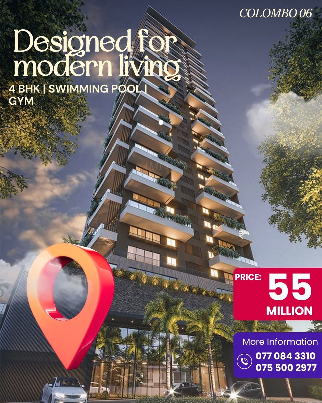 Red-and-Blue-Real-Estate-Ad-Instagram-Post